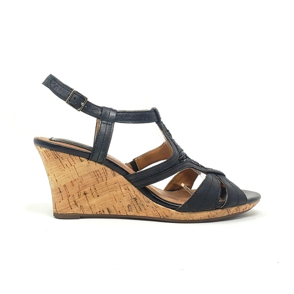 clarks bendables wedge sandals